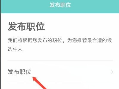 boss直聘怎么发布免费招聘信息第5步